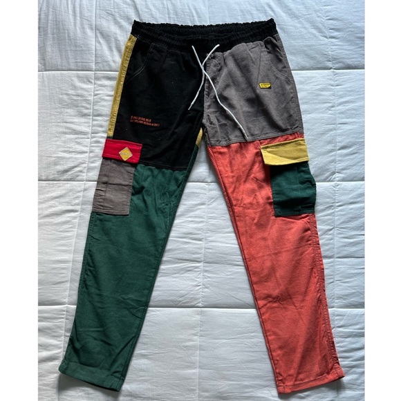 Corduroy Panelled Pants - Picture 2 of 5